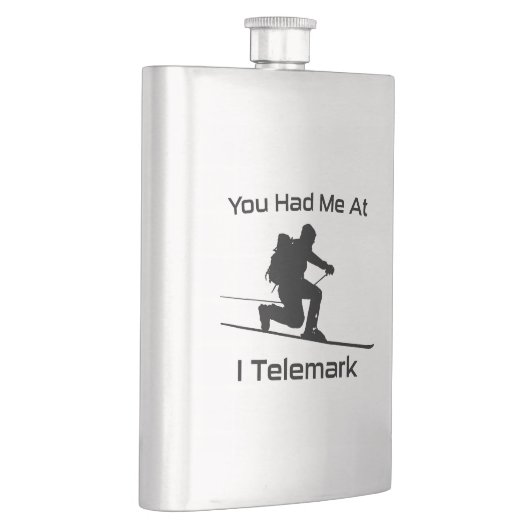 君は僕をテレマークスキーに連れて行ってくれた フラスク (右)