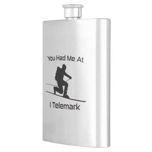 君は僕をテレマークスキーに連れて行ってくれた フラスク (左)