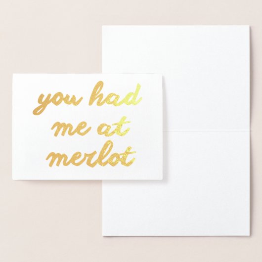 君は僕をメルロに連れて行った 箔カード (ディスプレー)