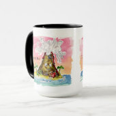 君は僕を噴き出し、僕は溶岩だ マグカップ (正面左)