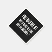 君は僕を困らせた スタンダードカクテルナプキン (角)