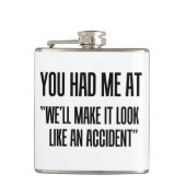 君は僕を困らせた フラスク (正面)