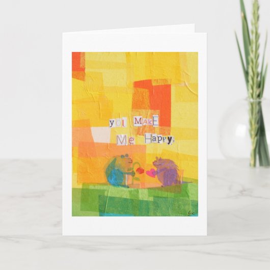 君は僕を幸せにする カード (正面)