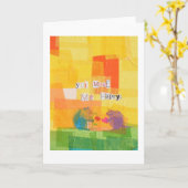 君は僕を幸せにする カード (黄色い花)