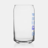 君は僕を怖がらせないね、ギリシャ人の家族がいるからね ガラス缶 (右)