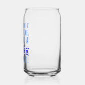 君は僕を怖がらせないね、ギリシャ人の家族がいるからね ガラス缶 (左)