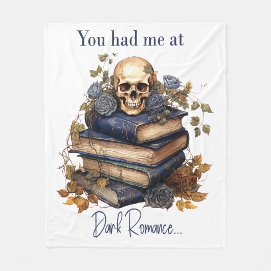 君は僕を暗黒恋愛に連れて行ってくれた フリースブランケット (正面)