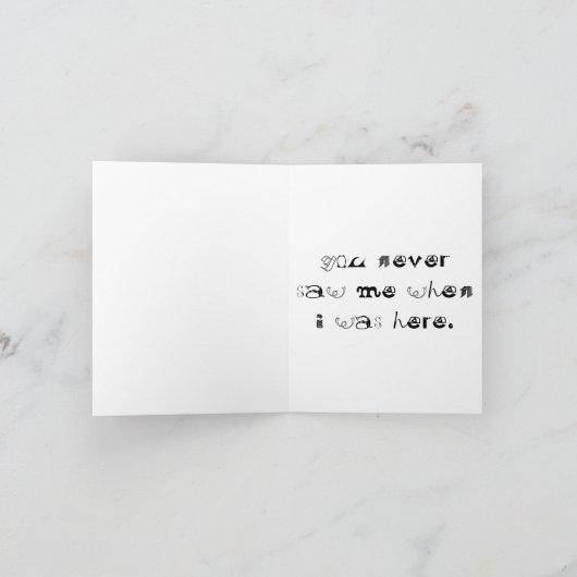 君は僕を見たことがない シーズンカード (内部)