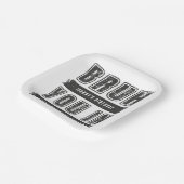 君は入った？プールパーティー10代のボーイ誕生日 ペーパープレート (傾斜あり)