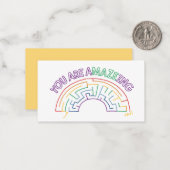 君は八方美人のバレンタイン ノートカード (正面/裏面インサイチュ)