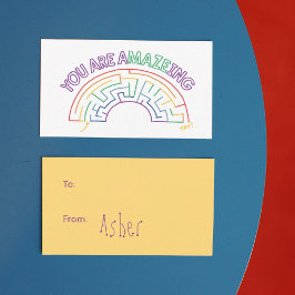 君は八方美人のバレンタイン ノートカード