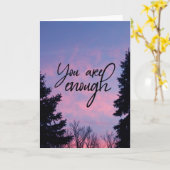 君は十分だ カード (黄色い花)