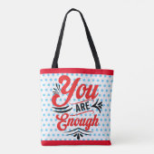 君は十分だ トートバッグ (裏面)