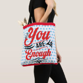 君は十分だ トートバッグ (クローズアップ)