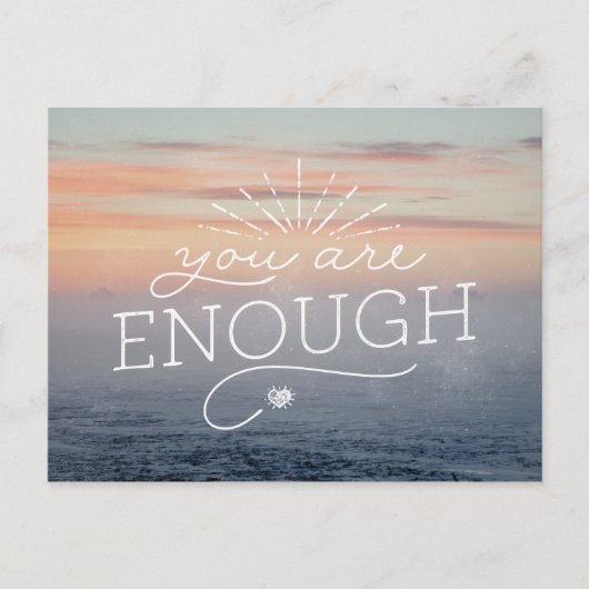 君は十分に文字引用文だ ポストカード (正面)