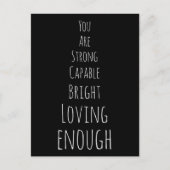 君は十分に黒人の主張だ ポストカード (正面)