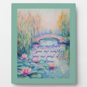 君は印象派が好きだ フォトプラーク (正面)