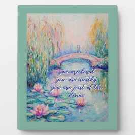 君は印象派が好きだ フォトプラーク