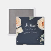 君は友人の特別パーソナライズされた贈り物だ マグネット (正面/裏面)