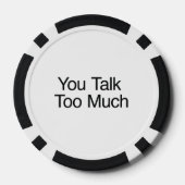 君は口が利き過ぎる ポーカーチップ (裏面)