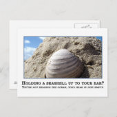 君は君と同頭が切れるじでは考えない ポストカード (正面/裏面)