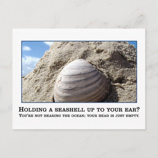 君は君と同頭が切れるじでは考えない ポストカード (正面)