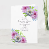 君は君より勇敢信じだ カード (正面)