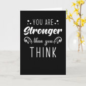 君は君より強い考えことわざ カード (黄色い花)