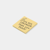 君は君より強い考え前向き ポストイット (アングル)