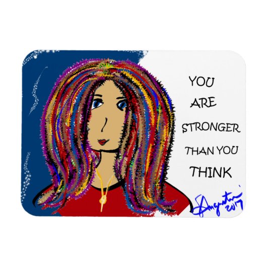 君は君より強い考え マグネット (横)