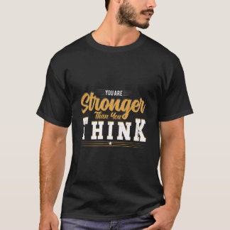 君は君より強い考え Tシャツ