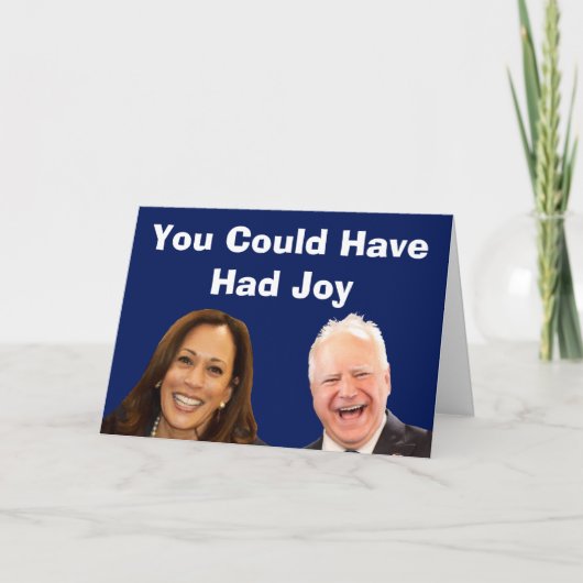 君は喜ぶべきものだった カード (正面)