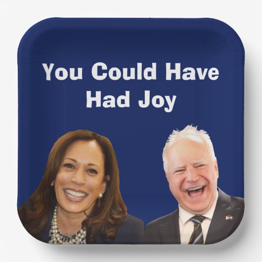 君は喜ぶべきものだった ペーパープレート (正面)