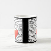 君は多国語に通ずる コーヒーマグカップ (中央)