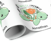 君は多肉質素晴らしの亀だ ラッピングペーパー (ロールコーナー)