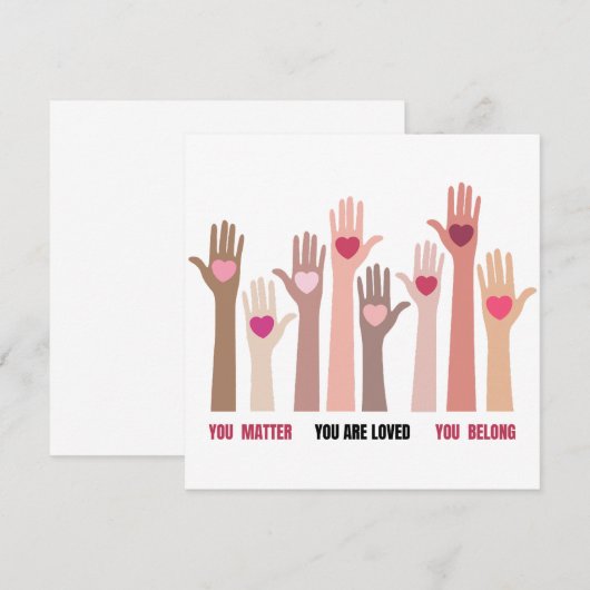 君は大事で愛される肯定だ (正面/裏面)