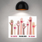 君は大事で愛される肯定だ ポスター