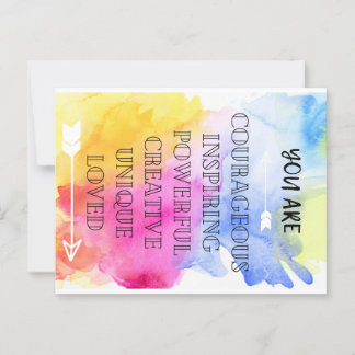 君は大切なカードだ ポストカード