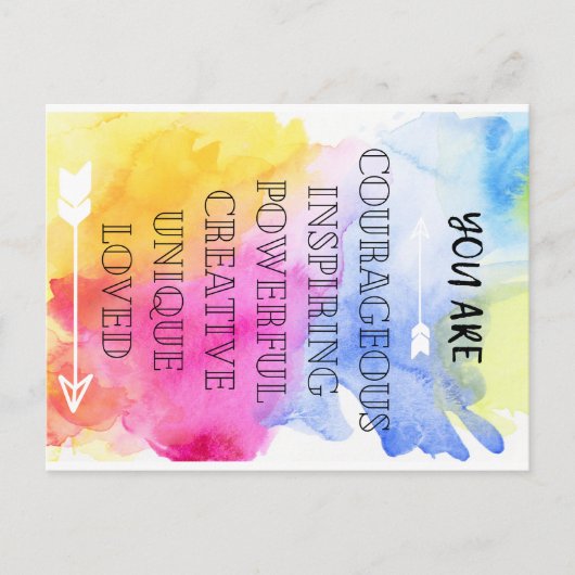 君は大切なカードだ ポストカード (正面)