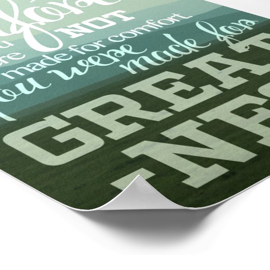 君は大物のポスターに作られた ポスター (角)