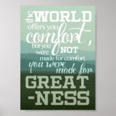 君は大物のポスターに作られた ポスター (正面)