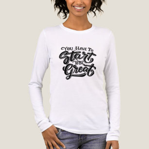 君は始めなければならない素晴らし トライブレンドTシャツ