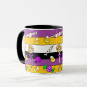 君は孝行で幽霊プン、ハロウィーンだ マグカップ (正面左)