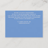 君は宇宙の素晴らしい一片だ 名刺 (裏面)