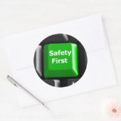 君は安全の鍵だ ラウンドシール (封筒)