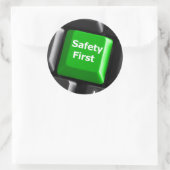 君は安全の鍵だ ラウンドシール (バッグ)