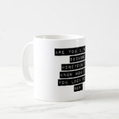 君は実か コーヒーマグカップ (正面左)