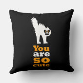 君は実に可愛いフルーツド猫だ クッション (裏面)