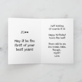 君は実に虚栄心が考えあるかも知れない カード (内部)