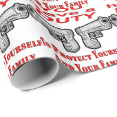 君は家族と自保護身の義務がある ラッピングペーパー (ロールコーナー)